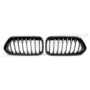 กระจังหน้าสีดำแบบเส้นเดียว 1 คู่ สำหรับ BMW F39 X2 M35i XDrive20d XDrive28i SDrive20i ปี 2018 2019 2020 สีดำเงา - Product Image 3