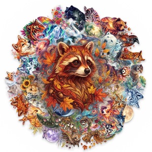 Forest Animal and Flower Transparent PET Stickers HD Waterproof Notebook and Luggage Stickers - Product Image 3