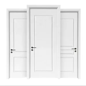 Nuovo Design 2026: Porte da <span class=keywords><strong>Bagno</strong></span> in Legno Massello Stile Shaker Bianche, Finitura Lucida Stile Kerala <span class=keywords><strong>per</strong></span> Camera da Letto - Product Image 1