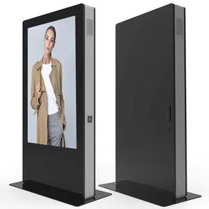 Vândalo prova vi 55 polegadas Wayfinding Publicidade Palyer impermeável Lcd Digital Signage Outdoor Display Touch Screen quiosque