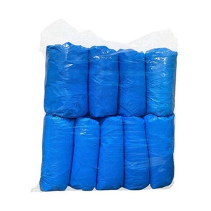 일회용 컬러풀 논스키드 플라스틱 신발 커버 부츠 커버 일회용 CPE PE 신발 커버 - Product Image 5