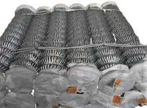 Galvanized Cuban Link Chain PVC-Coated <strong>Trellis</strong> <strong>Wire</strong> Fence Outdoor Garden Farming Security Fence Rolls for Outdoor - Product Image 3