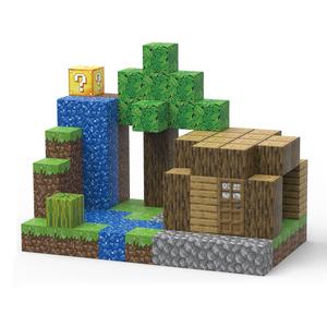 107 pièces en plastique aimant bloc ensemble <span class=keywords><strong>Construction</strong></span> monde bâtiment Cube <span class=keywords><strong>jeu</strong></span> tige Montessori sensoriel empilage jouets pour enfants - Product Image 1