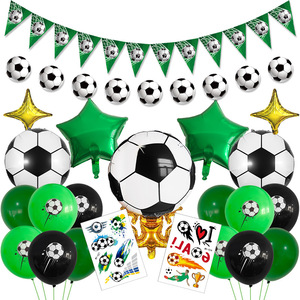 Decoración <span class=keywords><strong>para</strong></span> Fiesta de <span class=keywords><strong>Cumpleaños</strong></span> <span class=keywords><strong>con</strong></span> Temática de Fútbol, Juego de 23 <span class=keywords><strong>Banderines</strong></span> <span class=keywords><strong>con</strong></span> Guirnalda <span class=keywords><strong>para</strong></span> Fiestas Deportivas, Decoración <span class=keywords><strong>para</strong></span> Día de Partido - Product Image 6