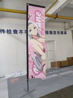 Drapeau rectangulaire personnalisé, drapeau carré, impression recto-verso, drapeau publicitaire extérieur pour la promotion des entreprises, usine