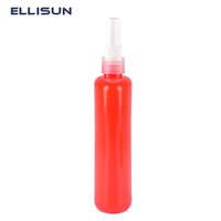 Bouteille vide en plastique LDPE pour colle anaérobie, flacon compte-gouttes de 250 ml pour l'emballage de colle