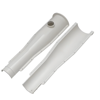 Accessoires de câblage Shuolin, boîte de jonction intermédiaire anti-explosion 10KV, matériau en plastique renforcé de fibre de verre contenant de la colle