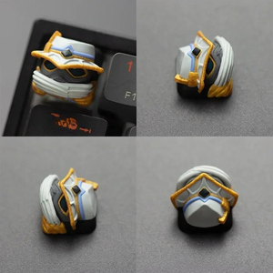 Keycaps 3D in Resina Personalizzati, Keycap Artigianali Fatti a Mano Gekko Phoenix <span class=keywords><strong>Cypher</strong></span>, Accessori per Tastiera Meccanica Singola, Regali per Gamer - Product Image 5