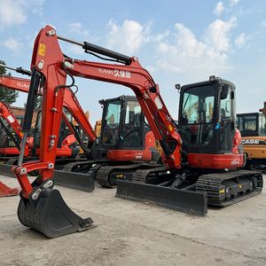 Importato dal Giappone, usato Kubota U55-4 escavatore da 5-<span class=keywords><strong>6</strong></span> tonnellate. Kubota KX161 155 165. Kubota 5-6T Mini escavatore. - Product Image 6