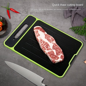 Double-Sided Cutting Board Aluminum Alloy Spray <b>Paint</b> Chopping Blocks With Support <b>Frame</b> for Knife Grinding Garlic - Product Image 2