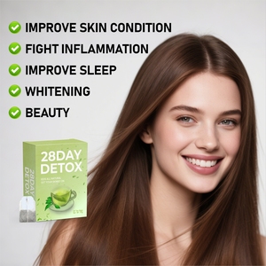 Чай для похудения Julong OEM: органический, без добавок, с индивидуальным дизайном, под собственной торговой маркой, быстрый, эффективный, для плоского живота, травяной, 28-дневный детокс. - Product Image 6