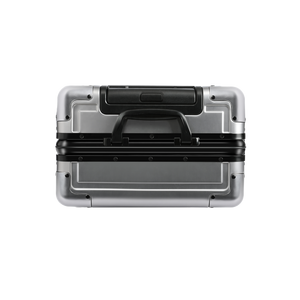 ผู้ผลิตที่กำหนดเองกระเป๋าเดินทางอลูมิเนียมฮาร์ดเชลล์เดินทางรถเข็นดำเนินการในธุรกิจกระเป๋า - Product Image 6