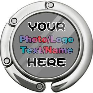 沃威创意便携式金属书桌侧袋衣架学生办公室天使主题胶印旅行桌面袋挂钩铸造 - Product Image 1