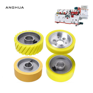 140mm Four Side Shaper Planner Woodworking Machinery Parts <strong>Rubber</strong> Wheel Abrasive Tools H15/H20/H25/H30/H50 - Product Image 6