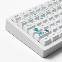 Nouveau clavier mécanique en aluminium M1 V5 VIA série 1980, 75 % entièrement assemblé, avec USB Type-C, sans fil, rétroéclairage RGB, hot-swap