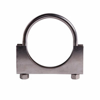 Boulons en U et colliers de serrage pour tuyaux en acier inoxydable zingué (collier de serrage américain) à connexion métrique et impériale, fabriqués en Chine – Vente chaude