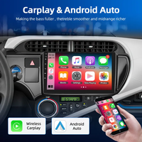 Android untuk Toyota NOAH 2007-2012 Radio Head Unit Gerat Double 2 Din Android Auto Stereo GPS Navigasi Carplay Youtube WIFI 4G