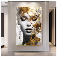 Affiches de femmes noires en gros pour le salon, à suspendre au mur derrière le canapé, avec cadre, peinture murale.