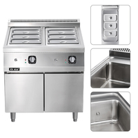 Hotel-Restaurant-Buffet Catering-Ausrüstung 50 ℃ -110 ℃   Temperaturgeregeltes Freistehendes Elektrisches Speisenwärmebecken für Gewerbliche Zwecke