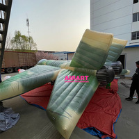 Venta caliente gigante inflable Warcraft globo inflable modelo de combate