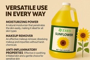 Huile de tournesol - Huile de cuisson saine pour la cuisine, la pâtisserie, la friture et plus encore - Transformée naturellement pour conserver <span class=keywords><strong>les</strong></span> antioxydants naturels - Product Image 3