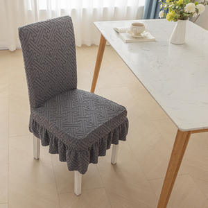 Coprisedia moderna semplice tinta unita elastico coprisedia quattro stagioni <span class=keywords><strong>universale</strong></span> di alta qualità con rivestimento integrato schienale - Product Image 3