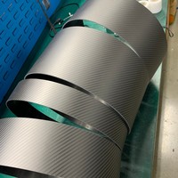 Coque de tambour personnalisée en fibre de carbone 3K pour fabrication de tambour à main professionnel DIY