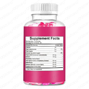 OEM Private Labels <span class=keywords><strong>PMS</strong></span> Gummies Produit populaire Supplément naturel pour l'équilibre hormonal pour les femmes Efficacité antioxydante Soutient <span class=keywords><strong>PMS</strong></span> - Product Image 2