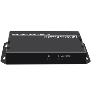 Décodeur de flux vidéo audio 4K Ultra HD H.265 avec sortie HDMI CVBS AV RCA pour caméra IP diffusion en direct - Product Image 2