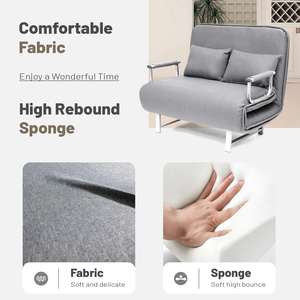 Silla <span class=keywords><strong>Cama</strong></span> Plegable en Oferta, Multicolor, Cómoda, Sofá <span class=keywords><strong>Cama</strong></span> Plegable con Múltiples Ajustes, Muebles para Sala <span class=keywords><strong>de</strong></span> Estar - Product Image 3