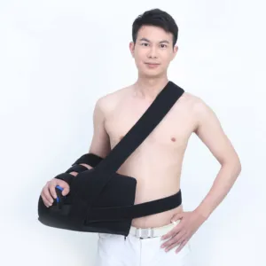 독특한 스타일 골절 고정 및 근육 긴장에 대한 재활 지원 어깨 외전 보조기 (왼쪽/오른쪽 강화)