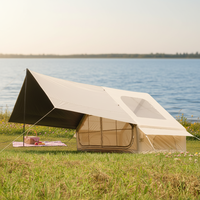 Tente de camping familiale de luxe pour 6 à 8 personnes, quatre saisons, en Oxford, gonflable, pour l'hiver