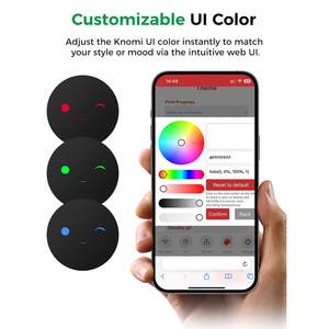 Creality Official ครีเอเตอร์ knomi Hi Expression แบบเรียลไทม์แสดงภาพอัจฉริยะหัวพิมพ์แสดงผลหน้าจอ3D อุปกรณ์เครื่องพิมพ์ - Product Image 2