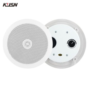 6 pollici 8 Ohm coassiale soffitto regolabile alimentato sistema PA OEM/ODM per la trasmissione Audio completa In Hall Airport Mall Hotel - Product Image 1