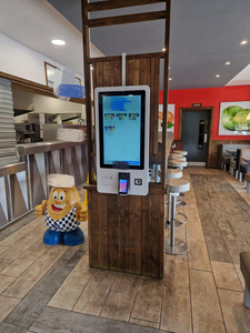 Restaurant Touchscreen Terminal Printer Kiosk Betaalautomaat Android <span class=keywords><strong>Fast</strong></span> Food Zelfbestelmachine - Product Image 6