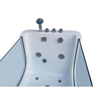 Buse d'hydromassage Baignoire Spa pour bébé Baignoire à bulle autoportante en acrylique pour bébé Baignoire autoportante pour enfants