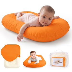 Coussin de soutien respirant pour bébé, personnalisable avec logo, lavable en machine, vente en gros - Product Image 1