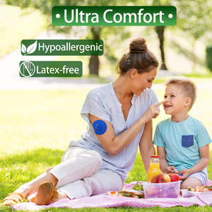 Venta al por mayor <span class=keywords><strong>de</strong></span> fábrica: Cubiertas adhesivas hipoalergénicas para sensores médicos, parches para sensores CGM, pegatinas para sensores, cinta precortada - Product Image 6