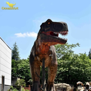 Modèles mécaniques 3d grande taille animatronique dinosaure t <span class=keywords><strong>rex</strong></span> dinosaure pour parc à thème - Product Image 2