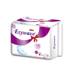 Compresas sanitarias OEM transpirables para mujer, almohadillas sanitarias orgánicas a base de hierbas, higiene femenina Natural