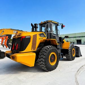 Nouvelle chargeuse LiuGong 856H, capacité de charge basculante de 11 953 kg, rotation complète à 35° °   Chargeur d'angle de braquage durable jaune pour carrière et construction - Product Image 3