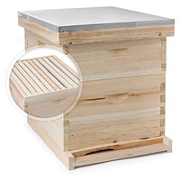 Colmena OEM Precio de fábrica Abeto chino 10 Marco Langstroth Colmena Kit Colmenas de abejas