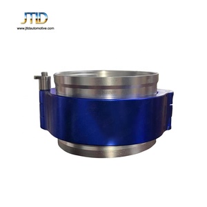 Collier de serrage en aluminium poli JTLD 2" (<span class=keywords><strong>51mm</strong></span>) avec brides MF à dégagement rapide pour systèmes d'échappement - Usage amateur et professionnel - Product Image 3