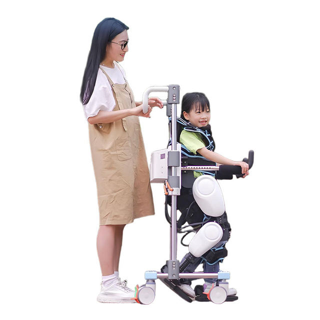 Walking Sitting Intelligent Dual Mode Lower Limb Training Exoskeleton Robot For 3-14 Years Old Children Between 80-160cm Height