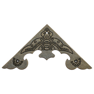 Chengyu Copper Bat Shaped <b>Corner</b> <b>Protector</b> 3.1cm 4cm 5cm 6cm 7cm Chinese Style DIY Edging Accessory - Product Image 1