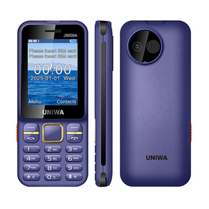 WCDMA 3G Mạng Bàn Phím Điện Thoại Uniwa J5609a 2.4 Inch Hiển Thị 3G Thiết Kế Thời Trang Bàn Phím Nút Điện Thoại Cơ Bản - Product Image 3