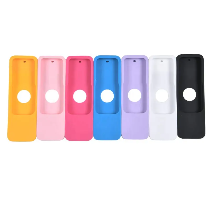 Custom Silicone TV Remote Control Case Anti-Seismic Protective Cover For Apple 4