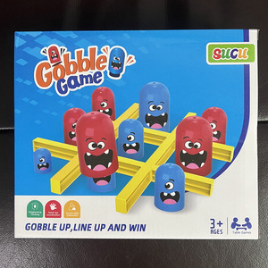 Juegos de mesa para niños, juguetes interactivos para padres e hijos, divertido juego de Tic Tac Toe, juguetes de ajedrez, juegos de mesa Big Eat Small Gobble - Product Image 5
