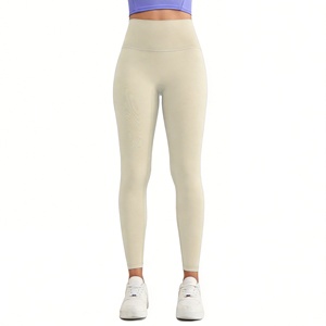 Leggings de <span class=keywords><strong>Yoga</strong></span> para Mujer, Cintura Alta, Efecto Levanta Glúteos, Secado Rápido, Resistentes a las Sentadillas, Nailon y Spandex, Control de Abdomen, para Gimnasio, <span class=keywords><strong>Yoga</strong></span> y Running - Product Image 5