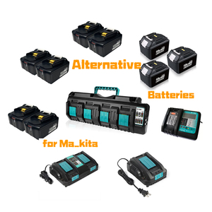 Cargador de Batería de Iones de Litio DC18SF 14.4-18V, Adaptador de Corriente para Herramientas Eléctricas con Puerto USB y Protección Contra Sobrecarga - Product Image 4